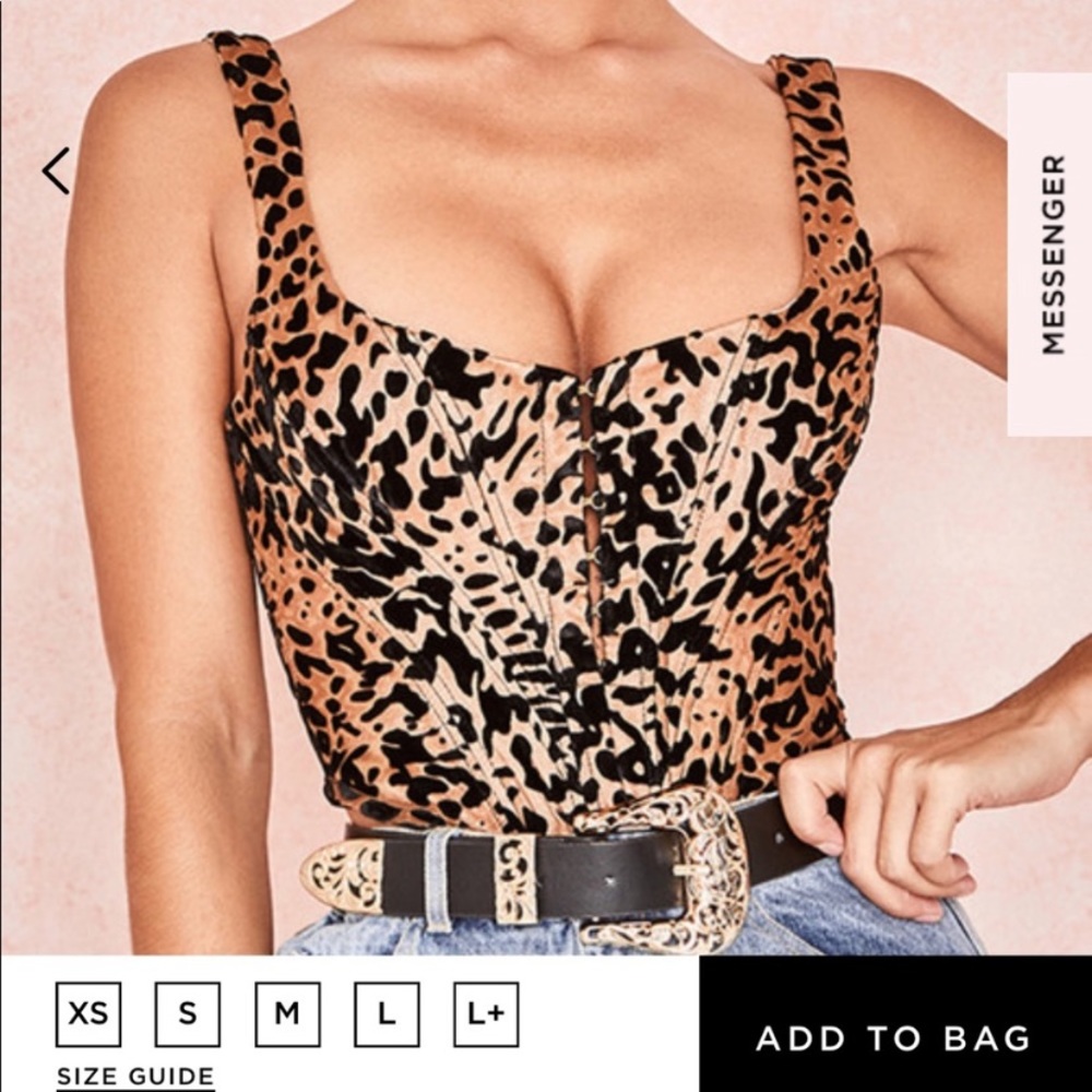 House of CB corset top